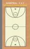 Basketball 2 in 1 Tacticboard and Training Workbook: Tactics/strategies/drills for trainer/coaches notebook training exercise exercises drills ... sport club play moves coaching instruct