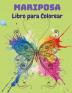 Mariposa Libro para Colorear: Libro para colorear de mariposas para niños: 20 páginas para colorear de mariposas completamente únicas - Libro de ... para niños pequeños de 2 a 8 años.