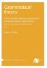 Grammatical theory: From transformational grammar to constraint-based approaches. Second revised and extended edition. Vol. II.