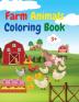 Farm Animals Coloring Book: Amazing Farm Animals Coloring Book Acute Farm Animals Coloring Book for Kids Ages 3+ Gift Idea for Preschoolers with Country Farm Animals to Color