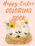 Happy Easter Coloring Book.Stunning Mandala Eggs Coloring Book for Teens and Adults Have Fun While Celebrating Easter with Easter Eggs.