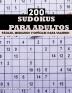 Puzzles de Sudoku para adultos