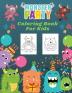 Monster Party Coloring Book For Kids: Monster Party Coloring Book For Kids: 50 Unique Monsters Cute and Funny Monster Coloring Book For Kids (Large Cute Coloring Book for Kids)