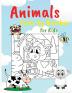 Animals Color by Numbers: Educational Activity Book for Kids Easy Coloring Pages Perfect for Kids