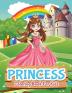 Princess Coloring Book For Kids: Princess Coloring Book for Girls Kids Toddlers Ages 2-4 Ages 4-8