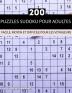 Puzzles sudoku pour adultes