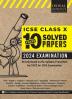 Oswal - Gurukul 10 Years Solved Papers: ICSE Class 10 for 2024 Exam