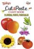 Tubbys Cut & Paste Chart Book Flower Fruits Vegitables