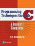 Programming Techniques Through C: A Beginners Companion