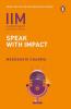 IIMA Speak with Impact