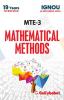 MTE-3 Mathematical Methods