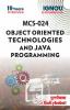 MCS-024 Object Oriented Technologies And Java Programming