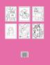 Cute unicorns coloring book for girls ages 7-9