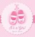 It's a Girl! Baby Shower Guest Book: Pink Ballerina Tutu Theme Wishes to Baby and Advice for Parents Guests Sign in Personalized with Address Space Gift Log Keepsake Photo Pages Hardback