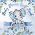 It's a Boy! Baby Shower Guest Book: A Joyful Event with Elephant & Blue Theme Personalized Wishes Parenting Advice Sign-In Gift Log Keepsake Photos