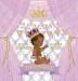 It's a Prince: Baby Shower Guest Book with African American Royal Black Boy Purple Theme Wishes and Advice for Baby Personalized with Guest Sign In and Gift Log (Hardback)