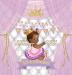 It's a Princess: Baby Shower Guest Book with African American Royal Black Girl Purple Theme Wishes and Advice for Baby Personalized with Guest Sign In and Gift Log (Hardback)