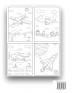 Airplane Coloring Book: Activity Book for Kids