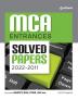 MCA Entrances Solved Papers (2022-2011) for 2023 Exam