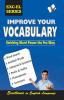 Improve Your Vocabulary