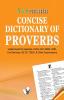 Concise Dictionary of Proverbs