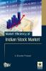 Market Efficiency of Indian Stock Market