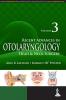 RECENT ADVANCES IN OTOLARYNGOLOGY HEAD & NECK SURGERY VOL.3