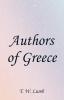 Authors of Greece