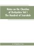 Notes On The Churches Of Derbyshire - Vol I The hundred of Scarsdale.