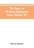 The papers of Mirabeau Buonaparte Lamar (Volume VI)