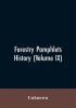 Forestry Pamphlets History (Volume IX)