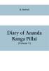 Diary Of Ananda Ranga Pillai (Volume V)