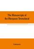 The manuscripts of the Marquess Townshend