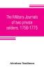 The military journals of two private soldiers 1758-1775