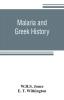 Malaria and Greek history