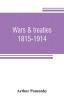 Wars & treaties 1815-1914