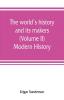 The world's history and its makers (Volume II) Modern History