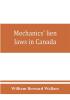 Mechanics' lien laws in Canada