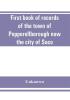 First book of records of the town of Pepperellborough now the city of Saco