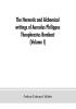 The Hermetic and alchemical writings of Aureolus Philippus Theophrastus Bombast of Hohenheim called Paracelsus the Great (Volume I) Hermetic Chemistry