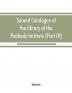 Second catalogue of the library of the Peabody Institute of the city of Baltimore including the additions made since 1882 (Part IV) H-K