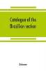 Catalogue of the Brazilian section. Philadelphia International Exhibition 1876