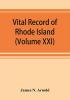 Vital record of Rhode Island