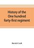 History of the One hundred forty-first regiment. Pennsylvania volunteers. 1862-1865