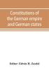 Constitutions of the German empire and German states