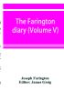 The Farington diary (Volume V)