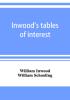 Inwood's tables of interest and mortality for the purchasing of estates and valuation of properties including advowsons assurance policies copyholds deferred annuities freeholds ground rents immediate annuities leaseholds life interests mortgage