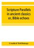 Scripture parallels in ancient classics; or Bible echoes