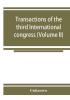 Transactions of the third International congress for the history of religions (Volume II)