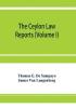 The Ceylon Law reports